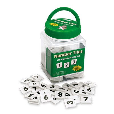 TB24259-Tub of Number Tiles
