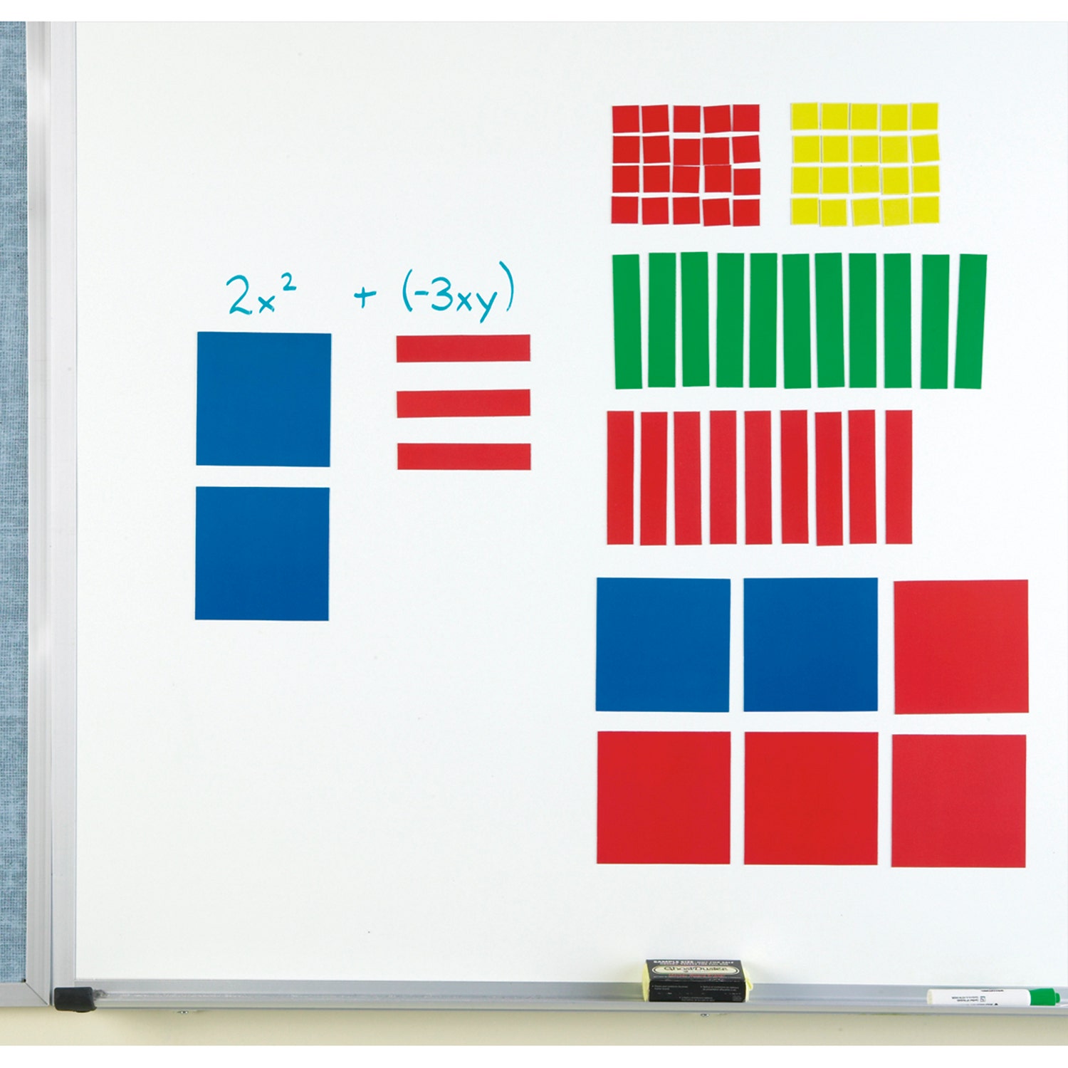 TB24299-Magnetic Algebra Tiles™ Demo Set