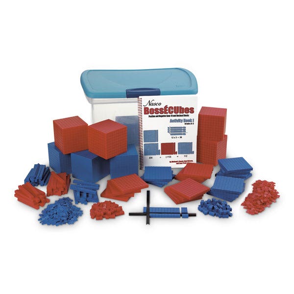 TB24443-Nasco BossÉCUbes Classroom Set with Activity Book I