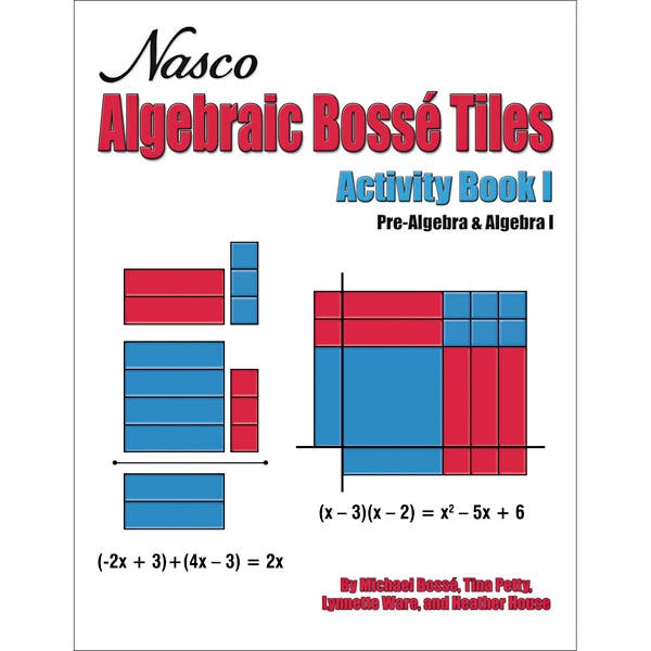 TB24565-Nasco Algebraic Bossé Tiles Activity Book I