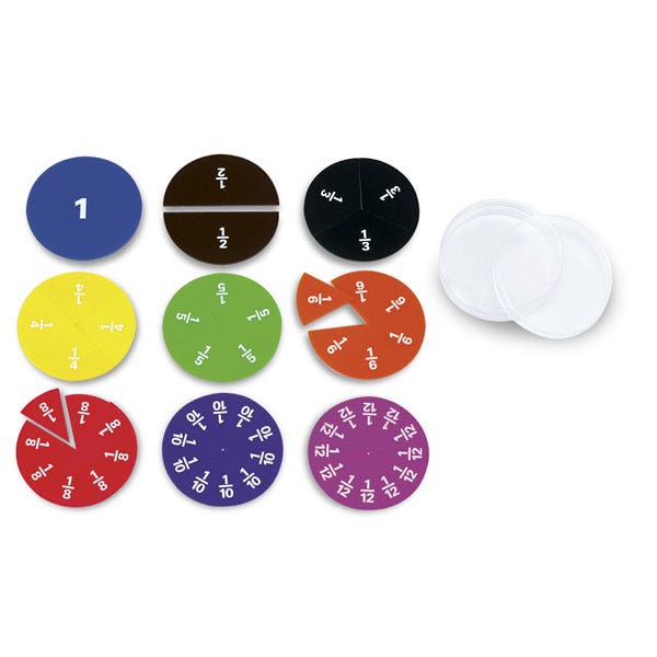 TB24695-Printed Student Fraction Circles