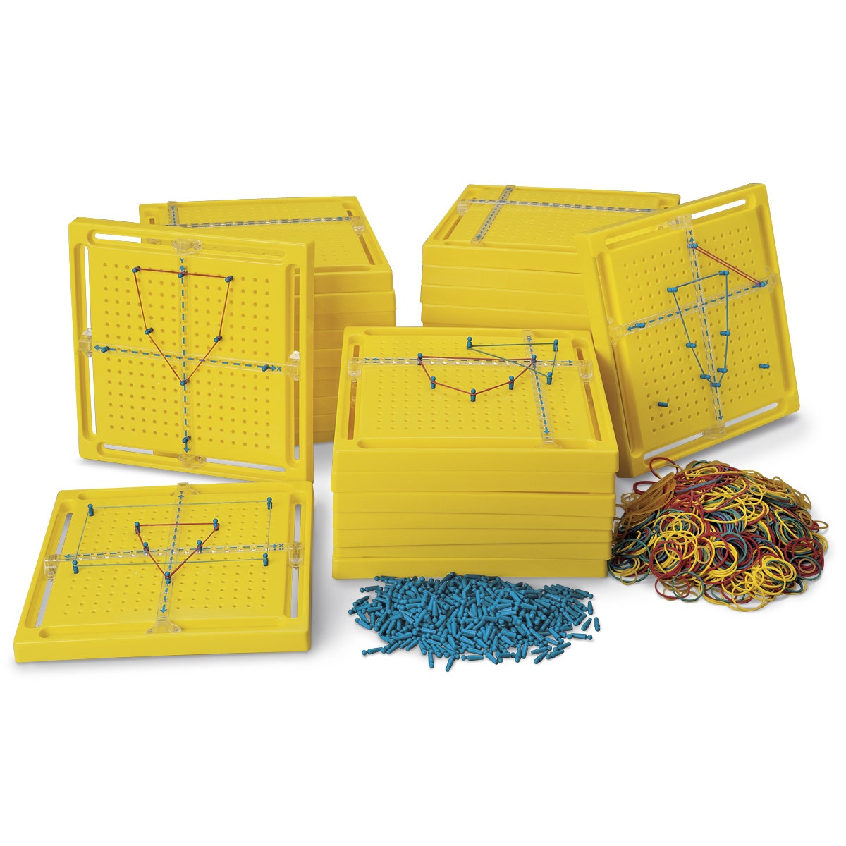 TB25306-Nasco X-Y Coordinate Geoboard Classroom Set