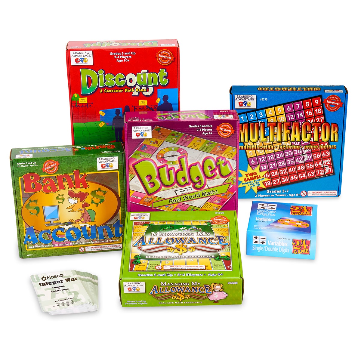 TB25358-Middle School Math Game Kit