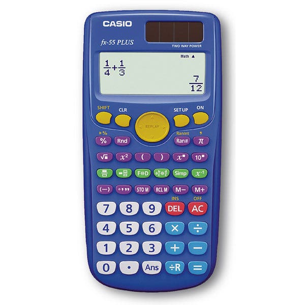 TB25746-CASIO® FX-55 Plus Scientific Calculators Teacher Kit