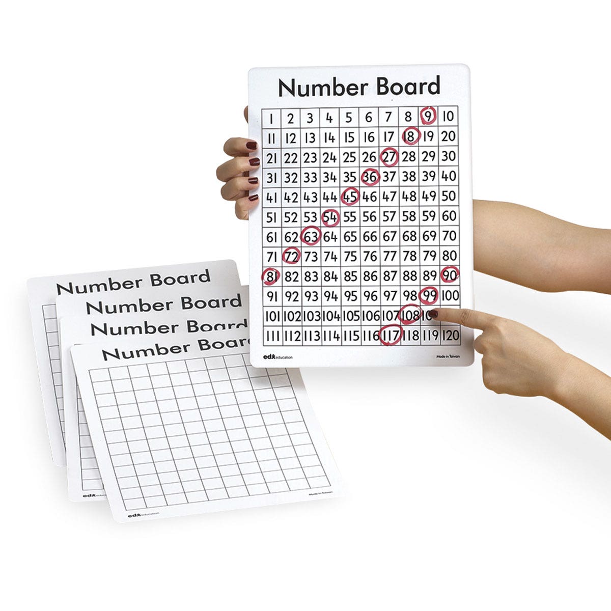 TB25831-Number Dry-Erase Boards