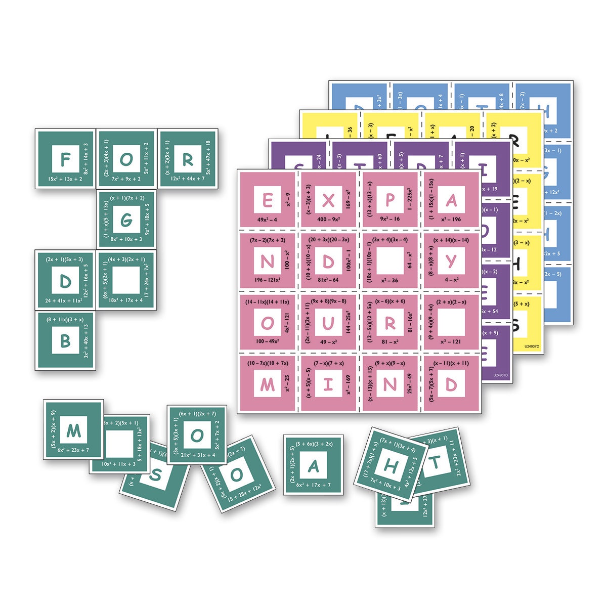 TB25952-Nasco Factoring Math Matching Game