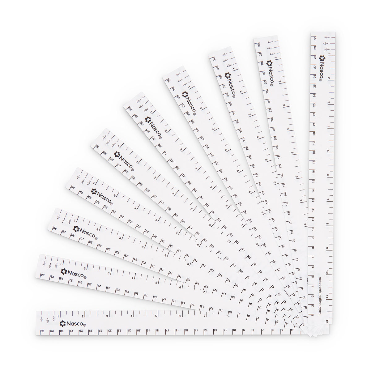 TB26289-12 in. Junior Ruler - 10 Pack