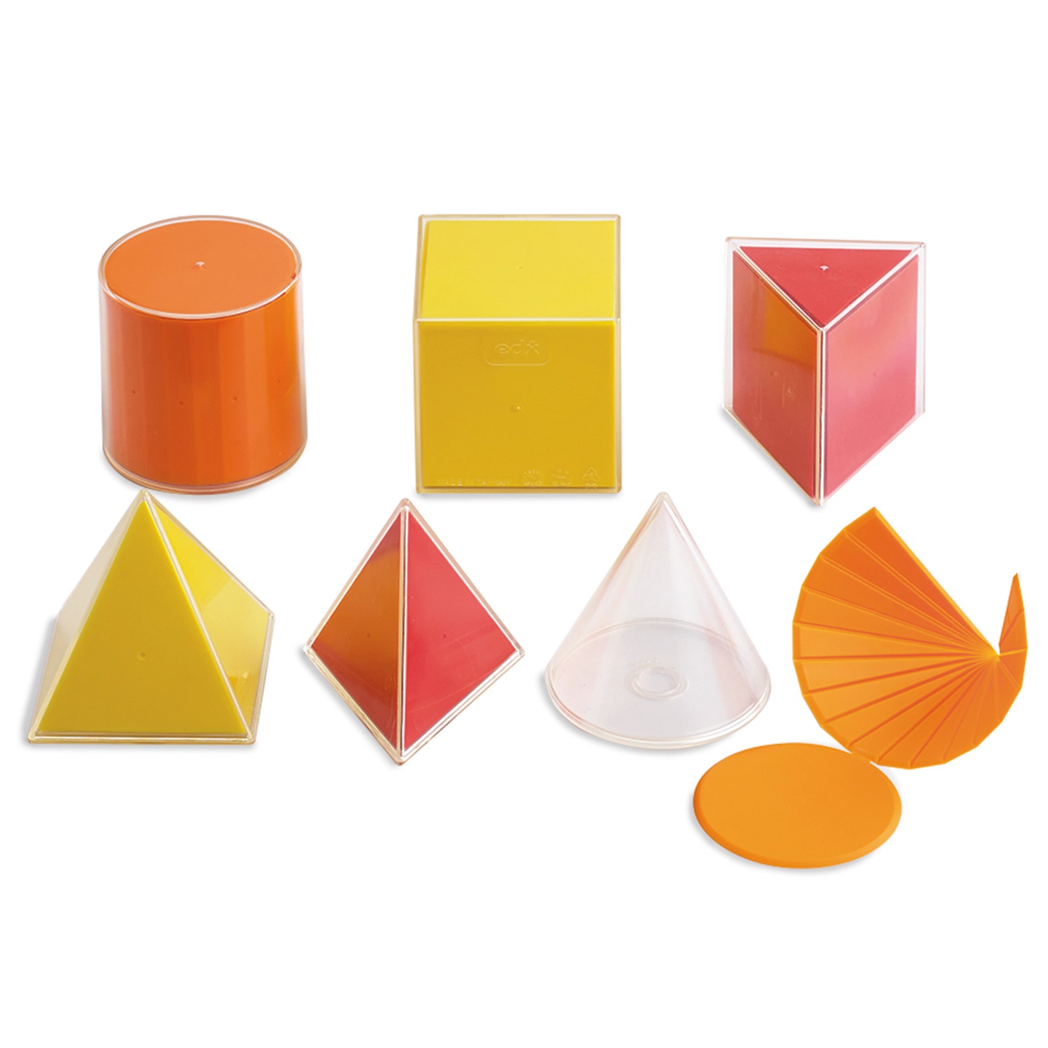 TB26560-Introductory 2-D/3-D Geometric Solids - Set of 6