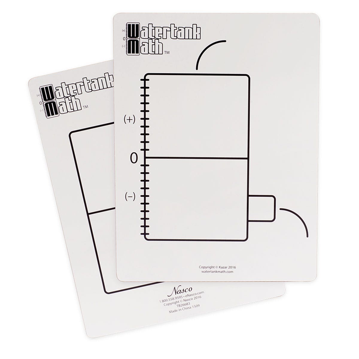 TB26683-Nasco Watertank Math™ Double-Sided Dry-Erase Board Only
