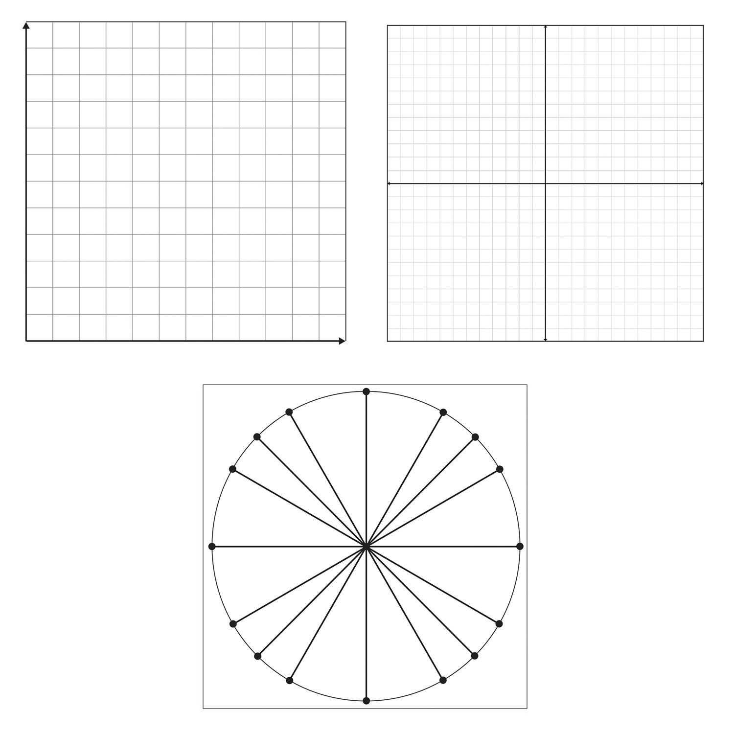 TB26756-Static Cling Graph Grid - Set of 3