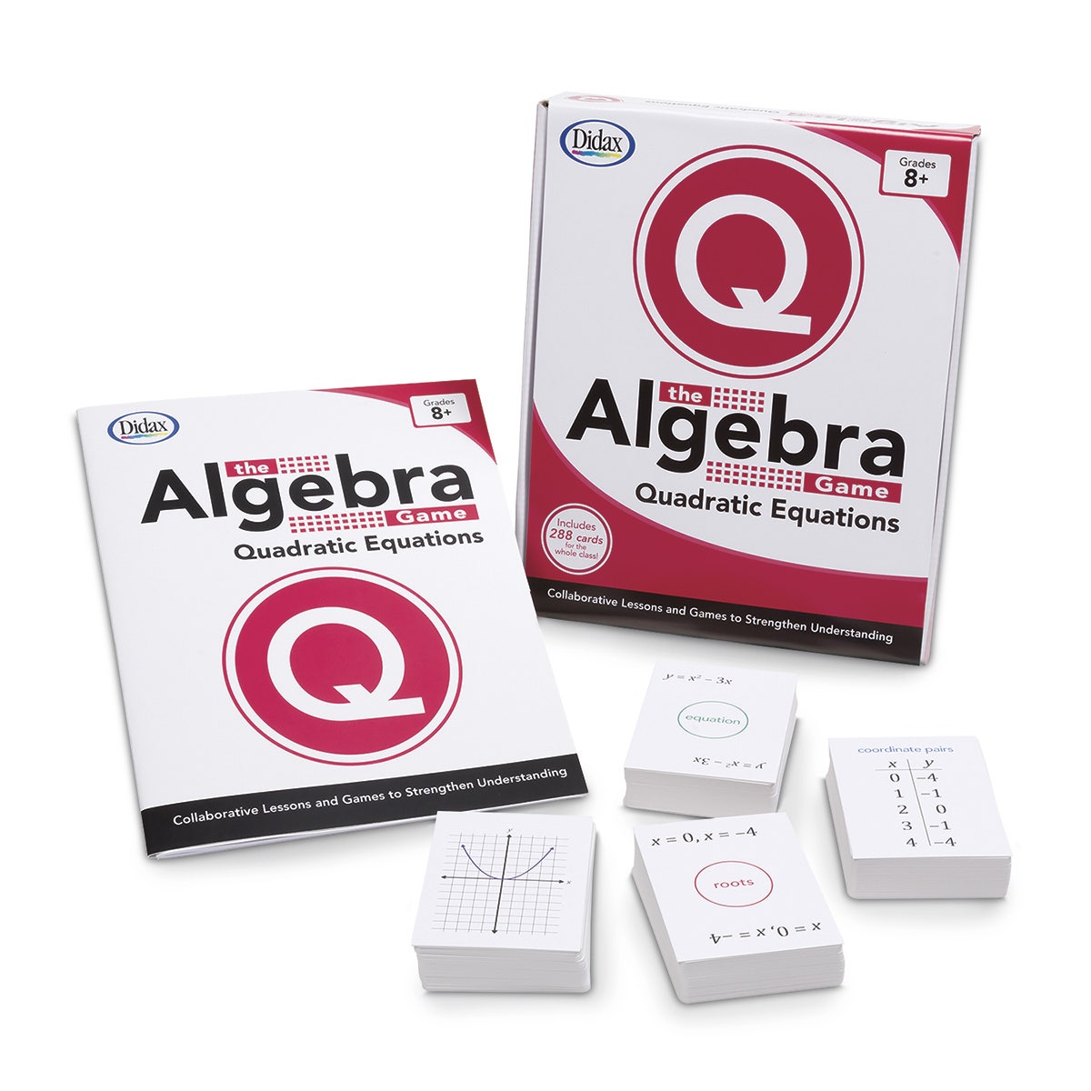 TB26776-The Algebra Game - Quadratic Equations: Basic Card Set