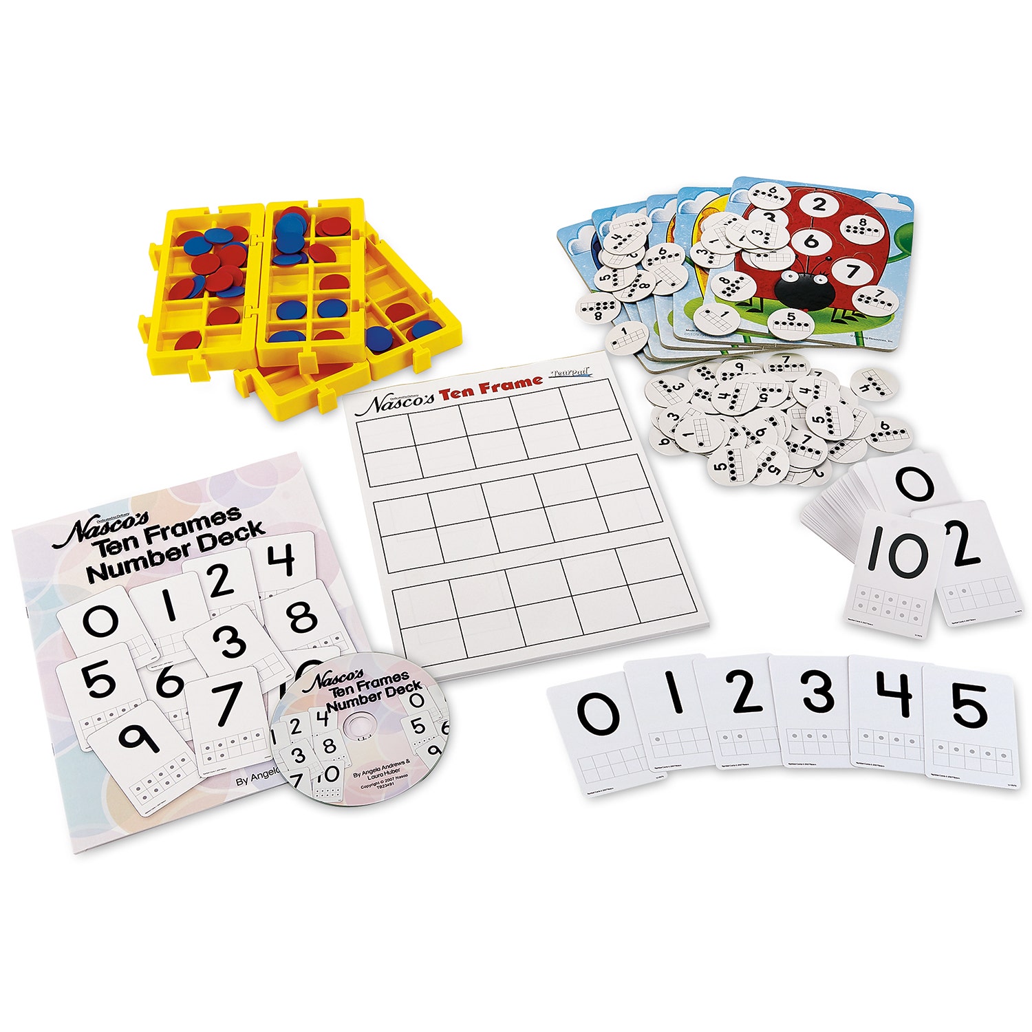 TB27023-Nasco Ten Frames Small Group Kit