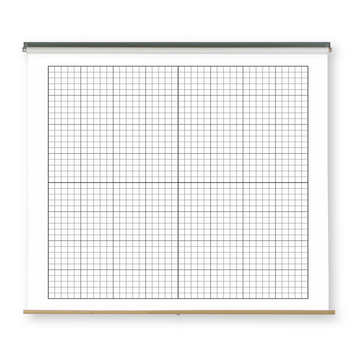 TB27157-Pull-Down Dry-Erase Charts - XY Axis