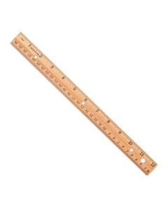 Hardwood Ruler - Nasco Education