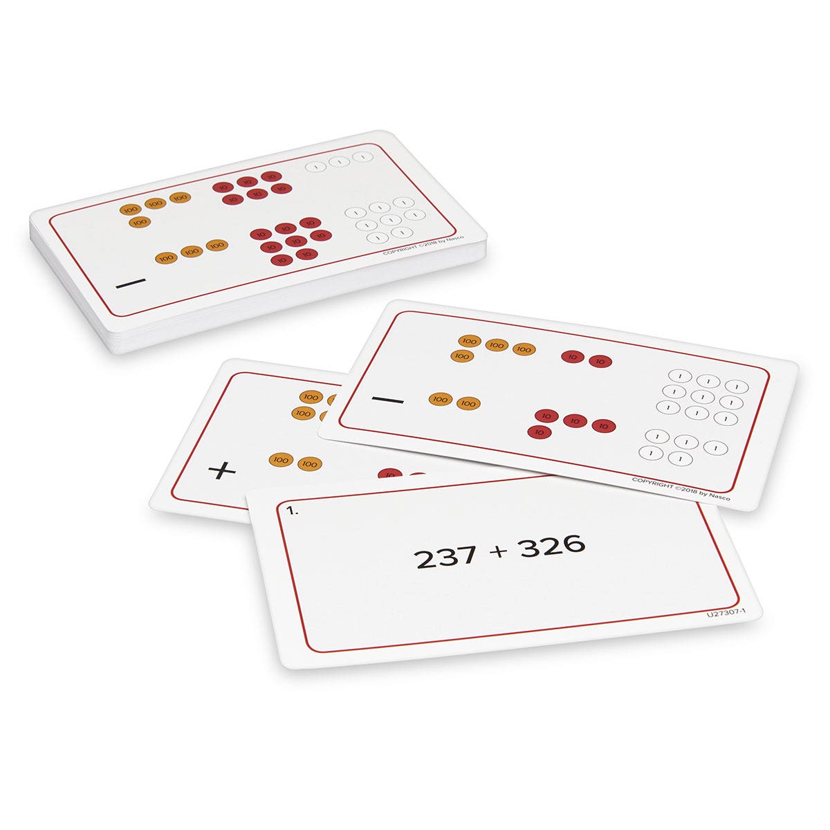TB27457-Nasco Place Value Activity Cards, Grades 2-4