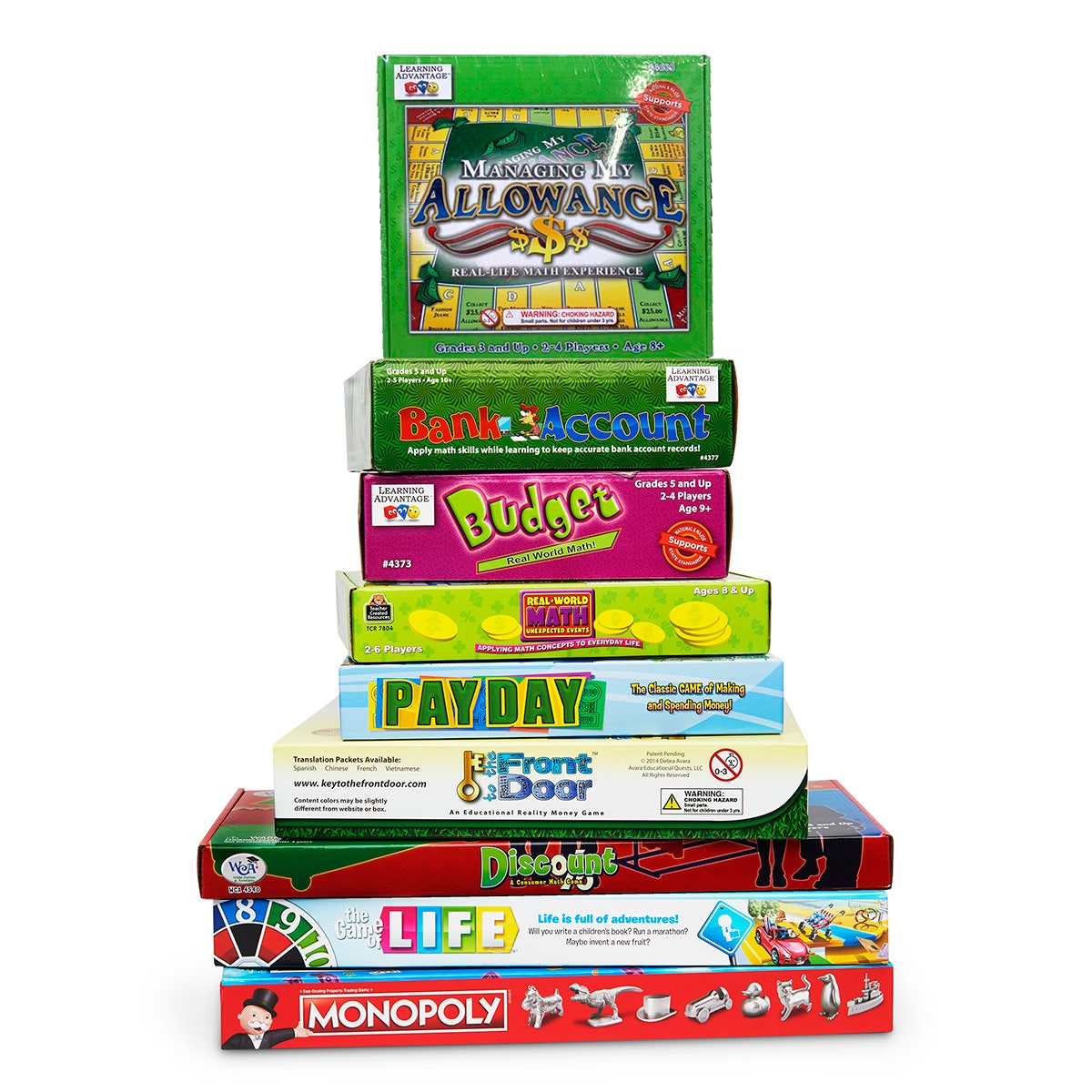 TB27527-Financial Literacy 9-Game Set