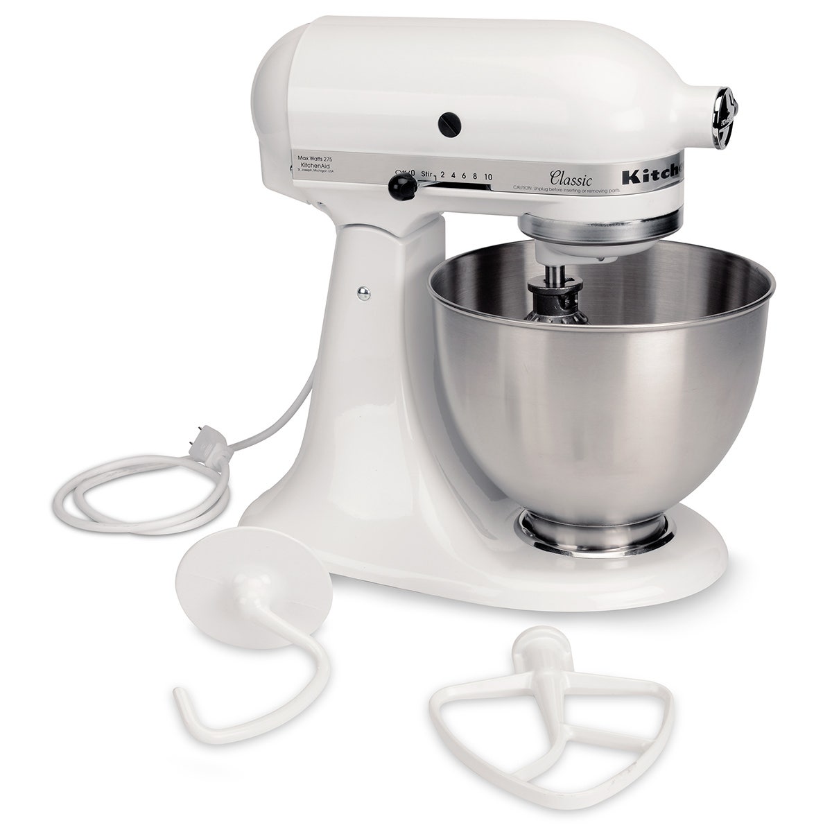 W02434-White KitchenAid® Classic Stand Mixer - 4-1/2 Qt.