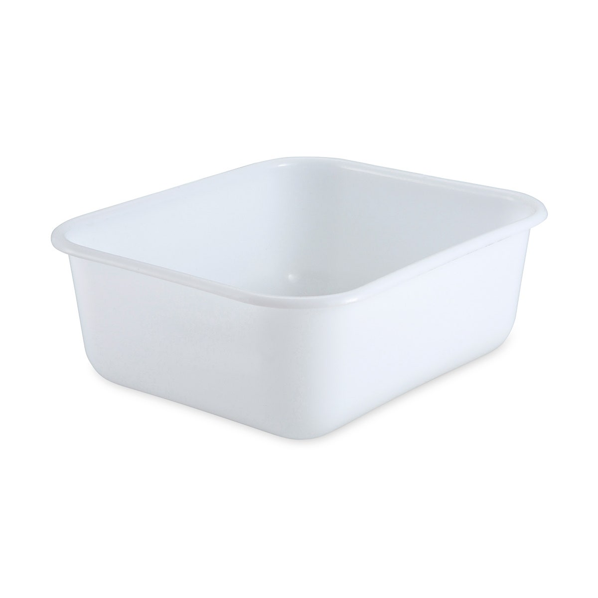 WA02199-White Dishpan - 14-1/2 in. x 12-1/2 in. x 5-3/8 in.