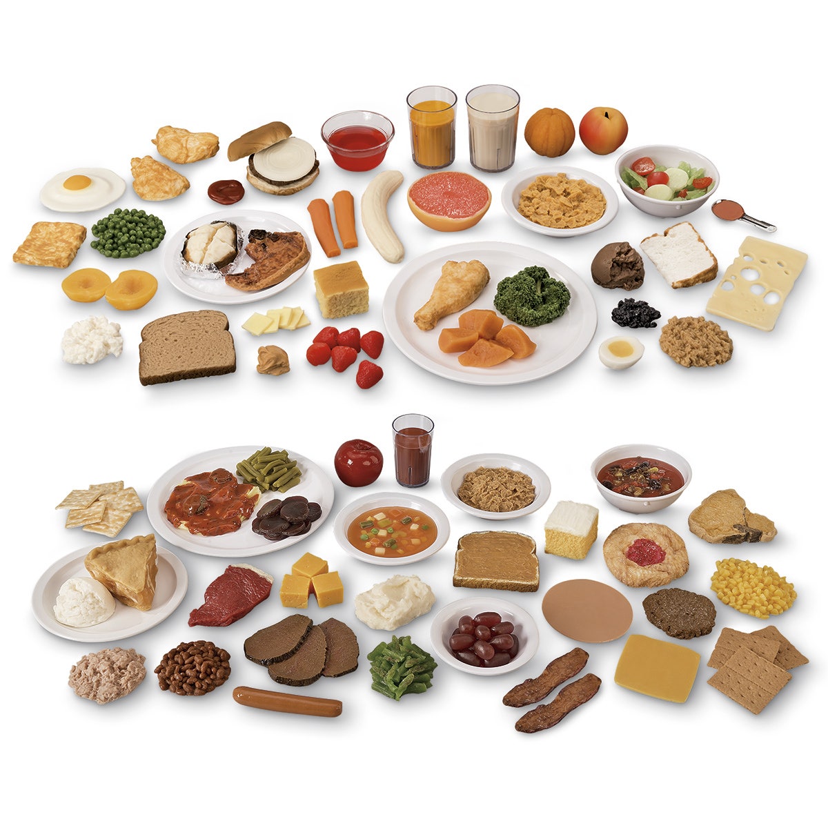 WA03162-Combined Food Replica Packages - No. 1 and 2