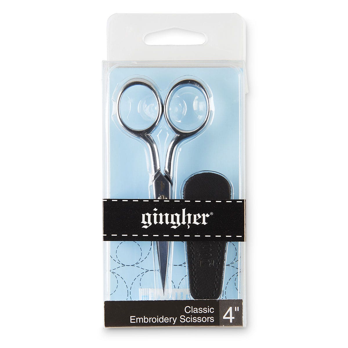 WA04033-Gingher® 4 in. Embroidery Scissors