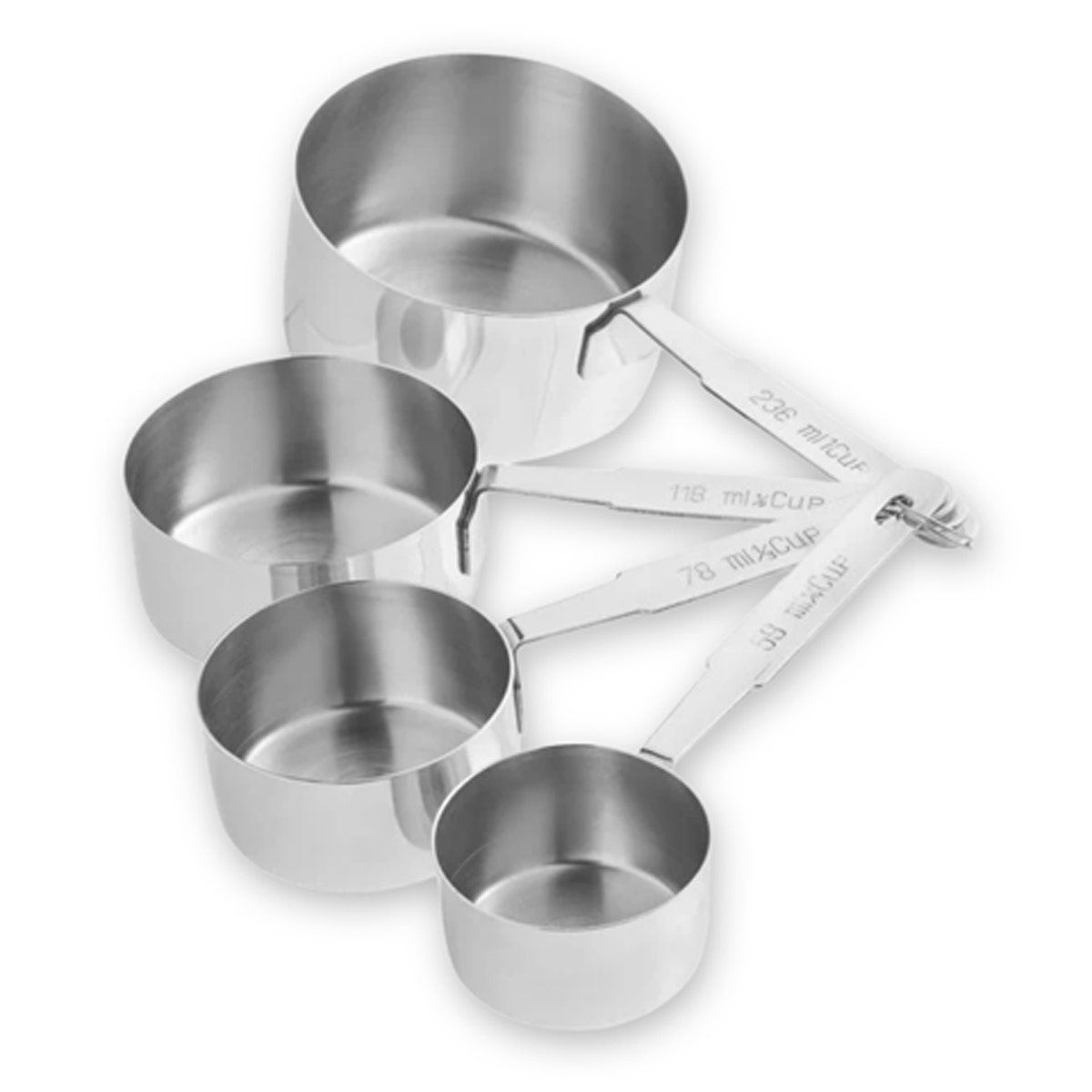 WA21272-Stainless Steel Measuring Cup Set