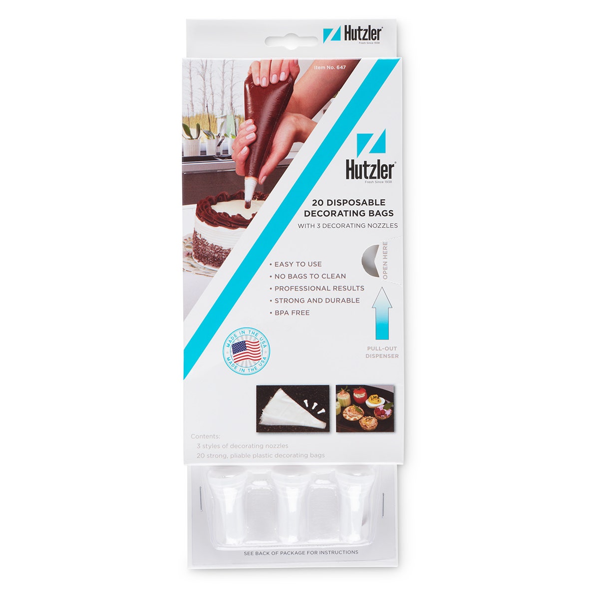 WA22268-Disposable Decorating Bags & Tips