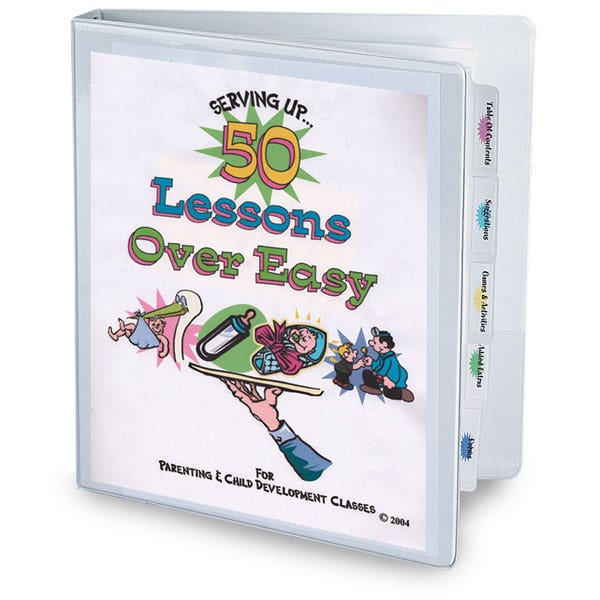 WA23864-50 Lessons Over Easy - Parenting and Child Development Lessons
