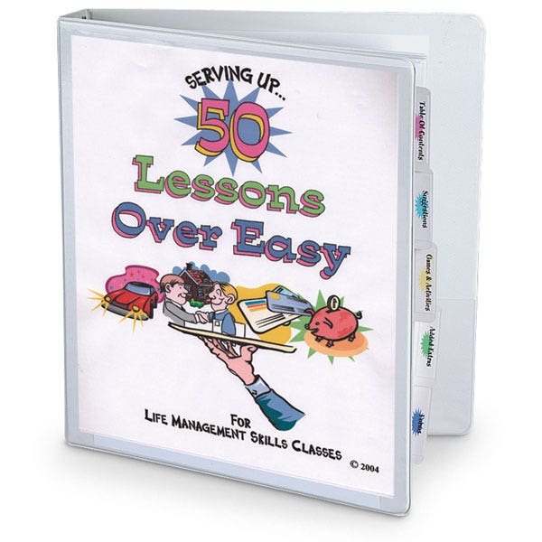 WA23867-50 Lessons Over Easy - Life Management Skills Lessons