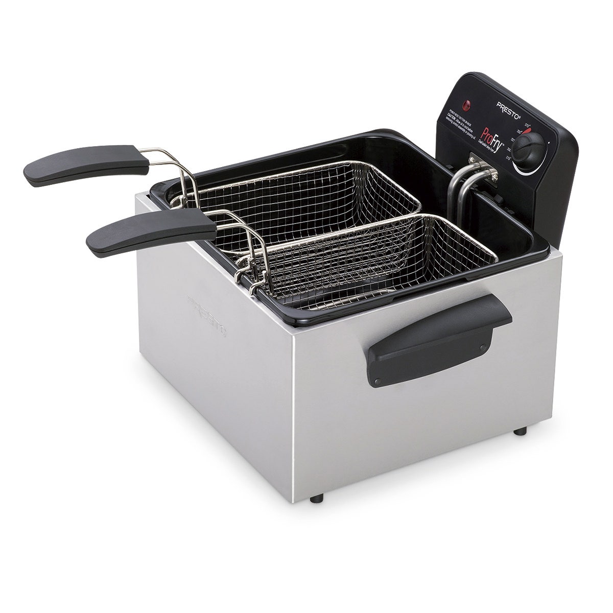 WA24490-Presto® ProFry™ Dual Basket Immersion Element Deep Fryer