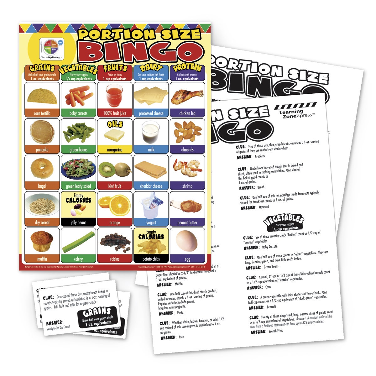 WA24987-Portion Size MyPlate Bingo