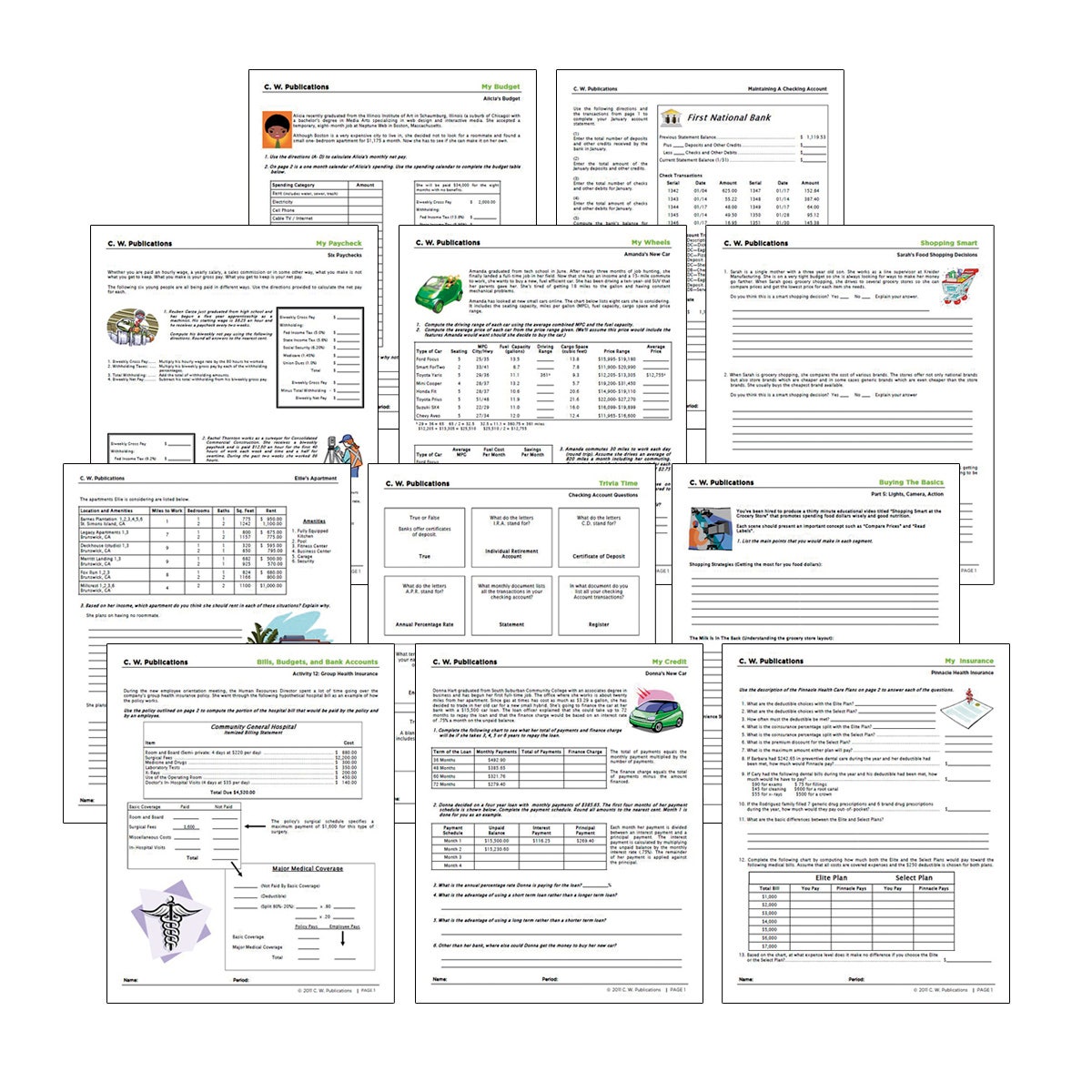 WA25367-Life Skills Activity Units: Living in the Real World