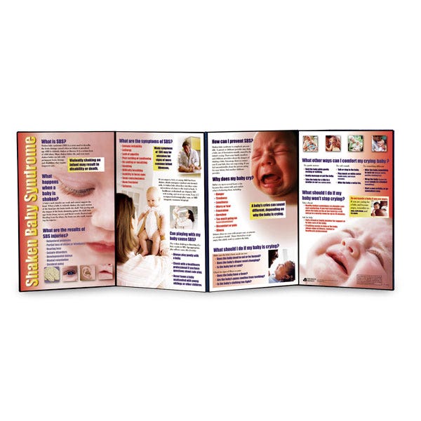 WA25468-Shaken Baby Syndrome Folding Display