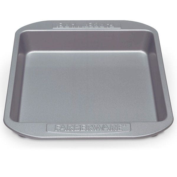 Farberware Easy Solutions 9" Nonstick Steel Bakeware Square Cake Pan