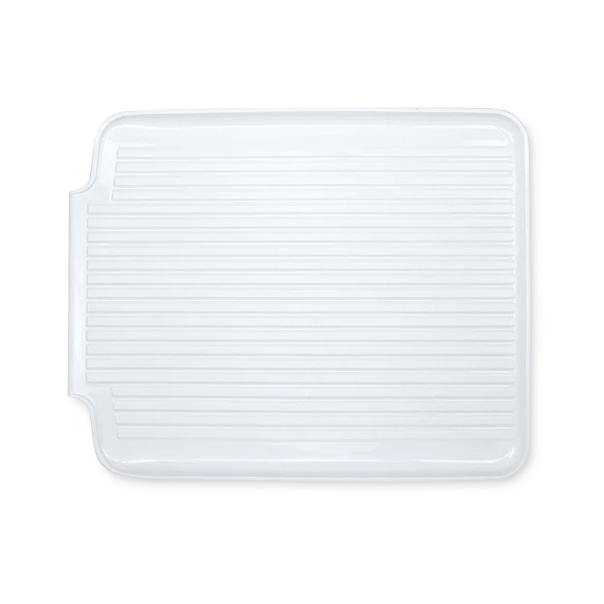 WA26626-Large Dish Drainer Tray - White - 19-1/2 in. x 15-1/2 in.