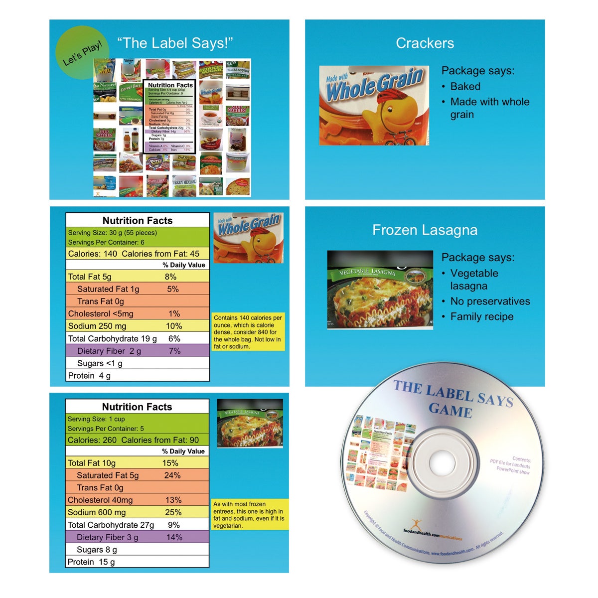 WA26863-The Label Says! Game CD-ROM