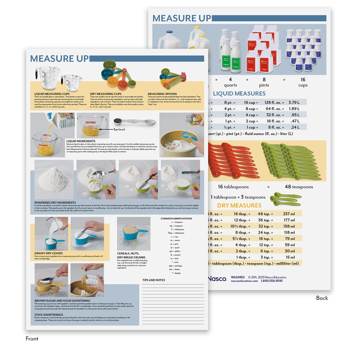 WA28952-Nasco Measure Up TearPad™