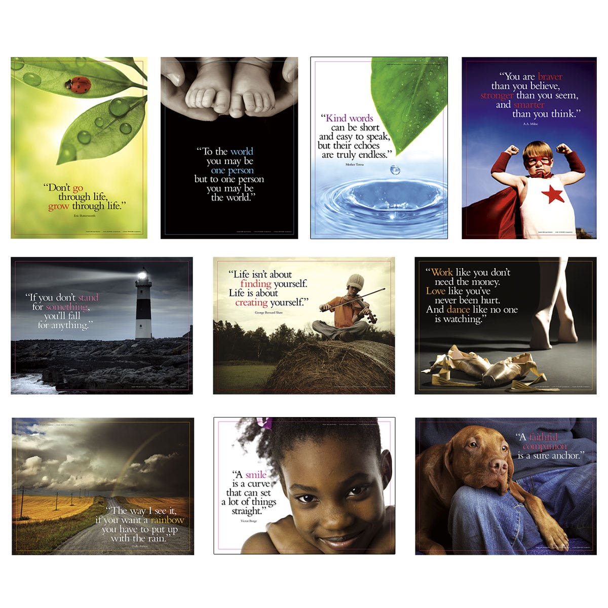 WA29287-Words of Inspiration Poster Set