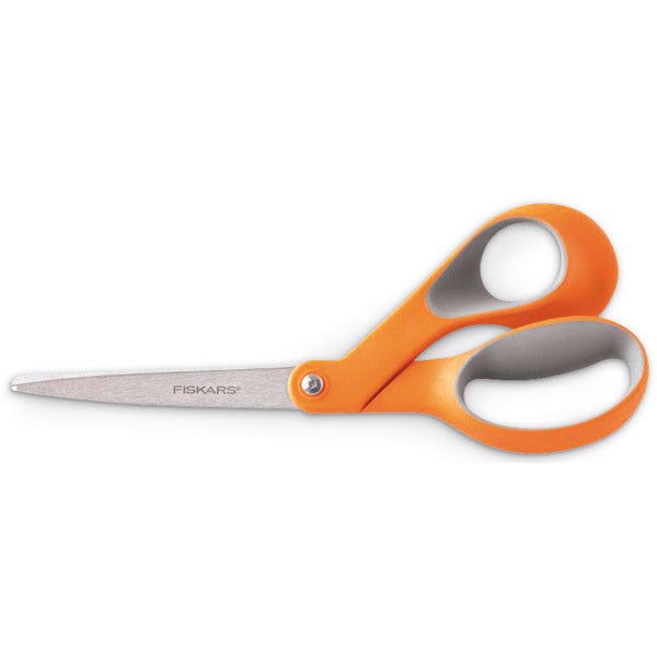 WA30005-Fiskars® Premier 8 in. Ergo Softgrip® Bent Scissors