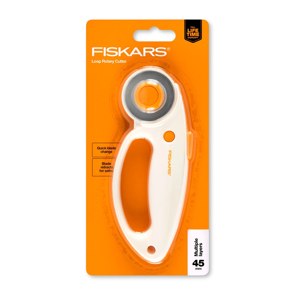 WA30006-Fiskars® 45-mm Loop Rotary Cutter - Classic Loop