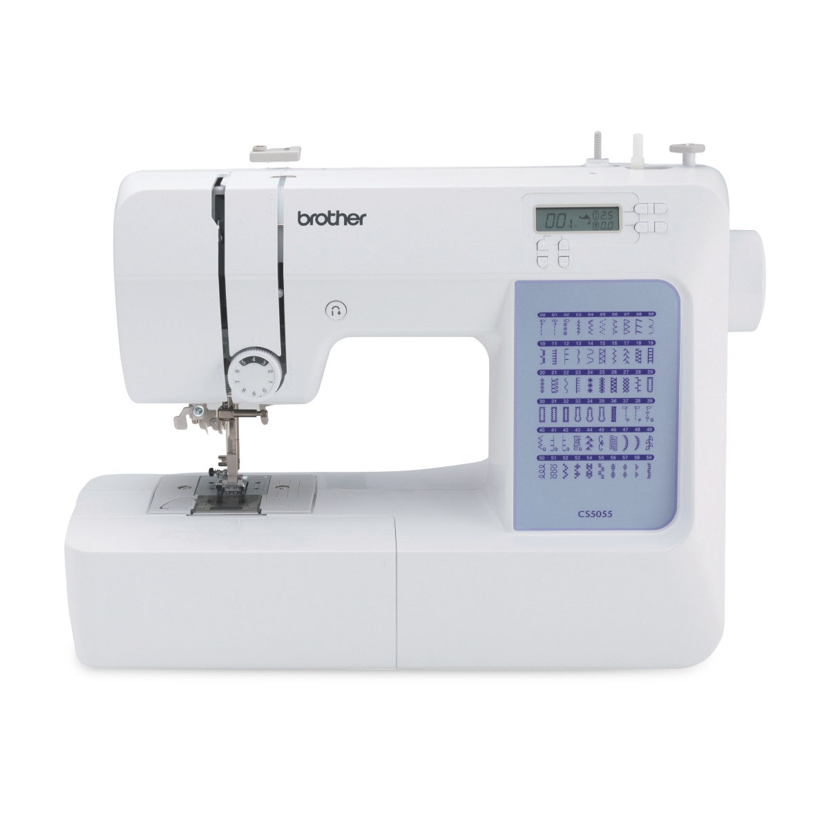WA31572-Computerized Sewing Machine with 60 Built-In Stitches and 87 Stitch Functions