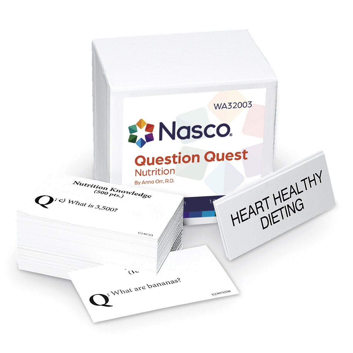 WA32003-Nasco Nutrition Question Quest Card Set