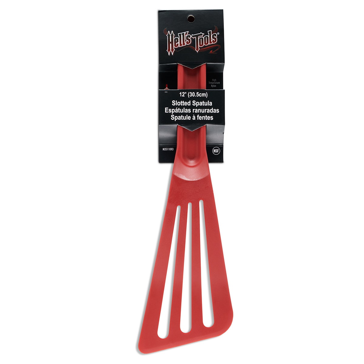 X0000WA32794-Hell’s Tools® - Utility Slotted Spatula - 12 in. x 3-1/2 in.