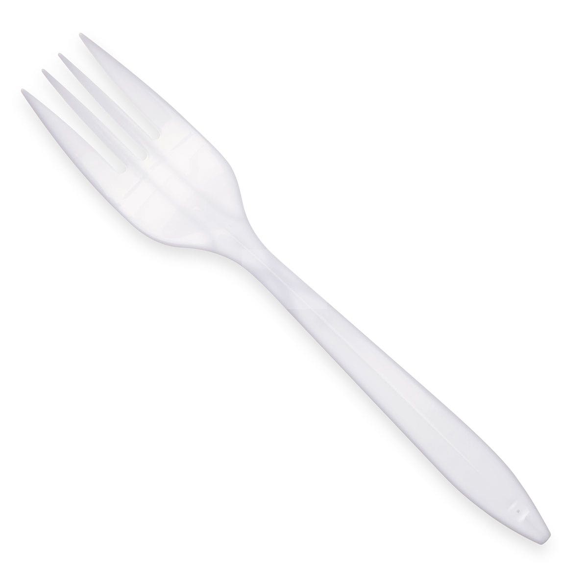 WA32898-Economy-Weight Plastic Forks - Case of 1,000