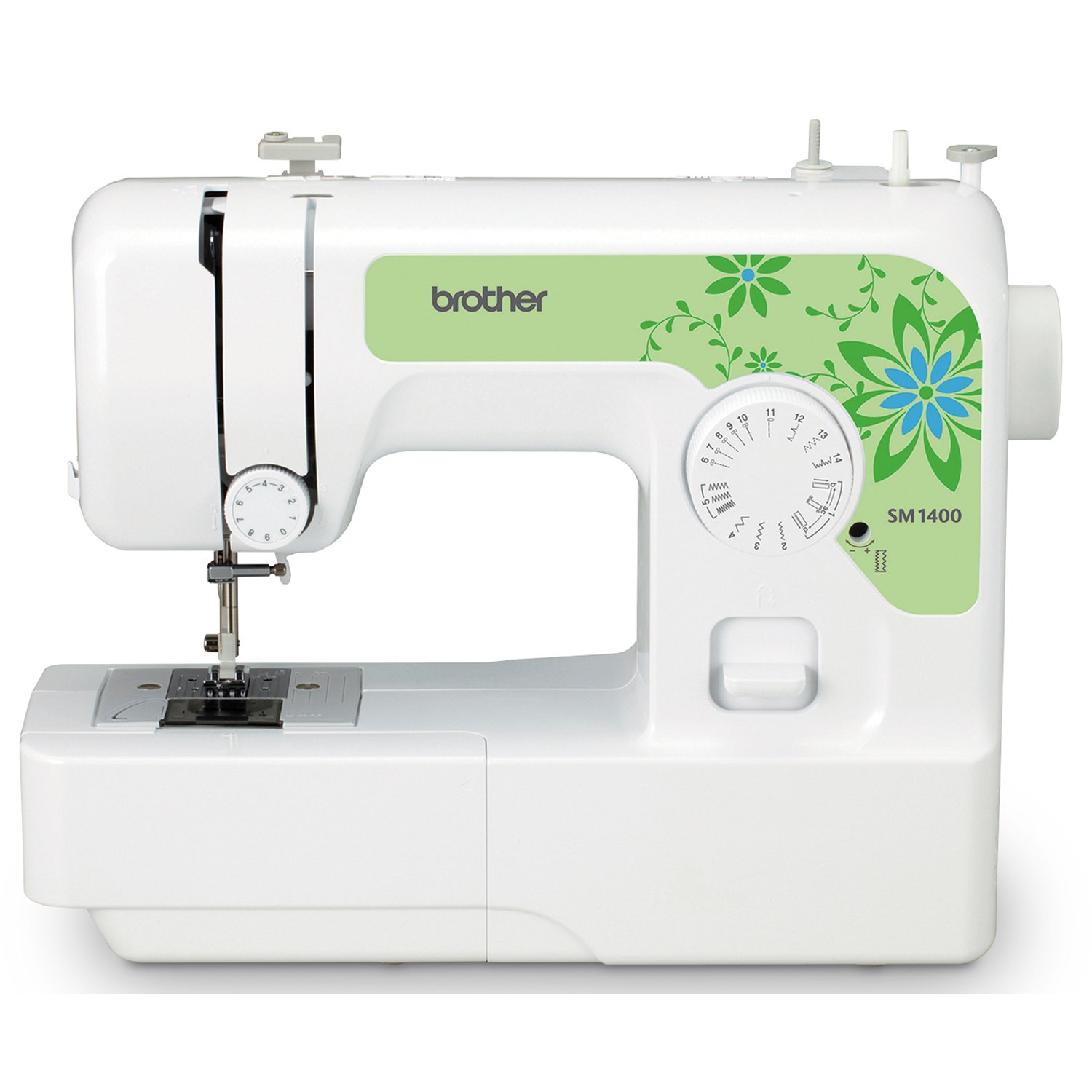 WA33880-Brother® SM1400 14-Stitch Sewing Machine - 12 in. x 6 in. x 15-1/2 in.