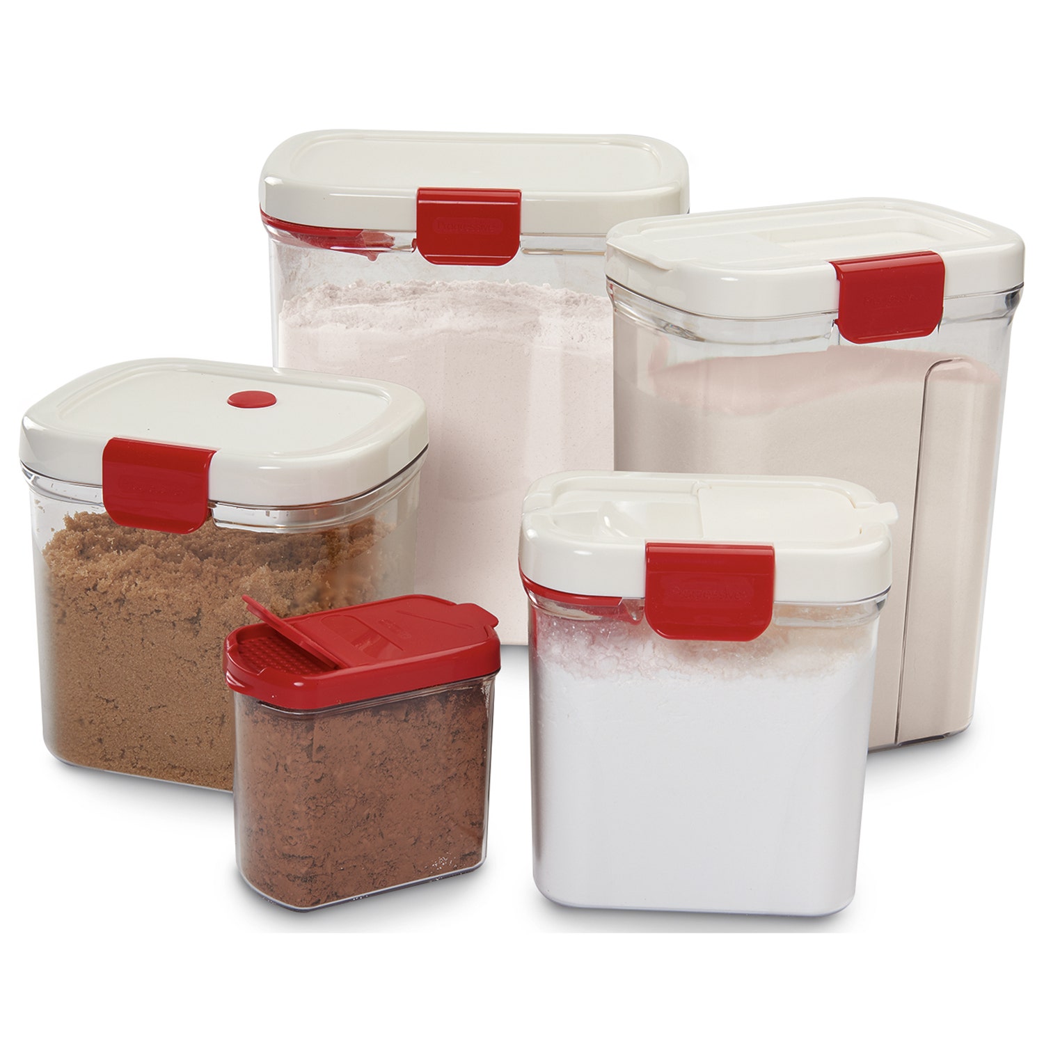 WA34400-Progressive® Keeper Canisters - Five-Piece Set