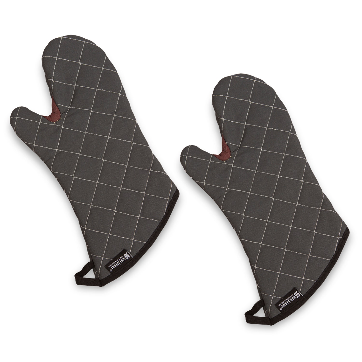 WA34509-Best Guard® Oven Mitts - Pkg. of 2 - 13 in. Black