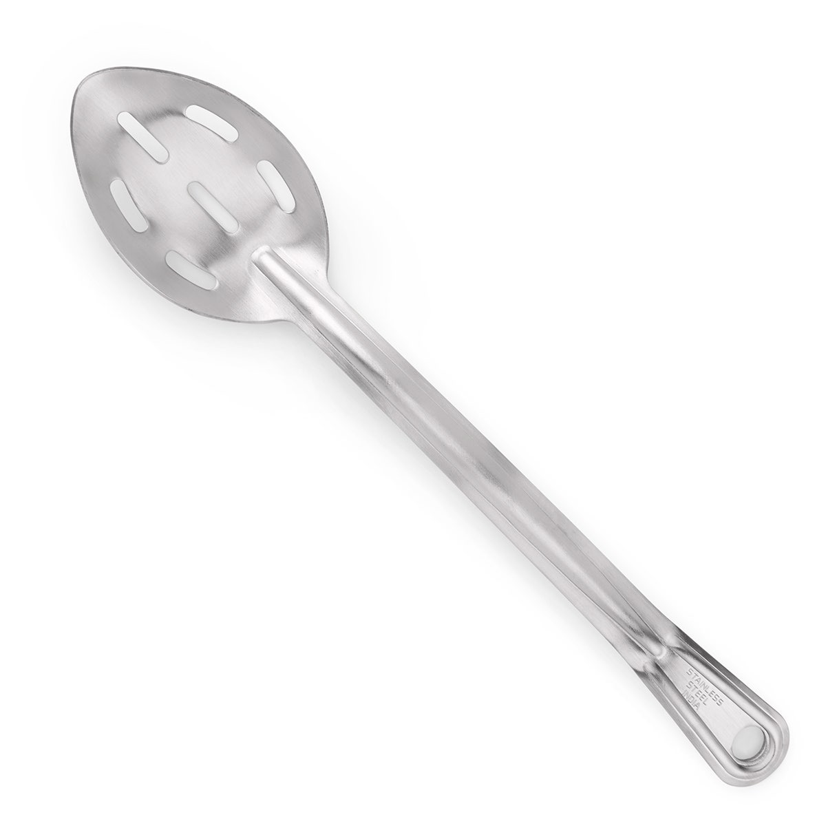 WA34579-13 in. Renaissance Curved Slotted Basting Spoon