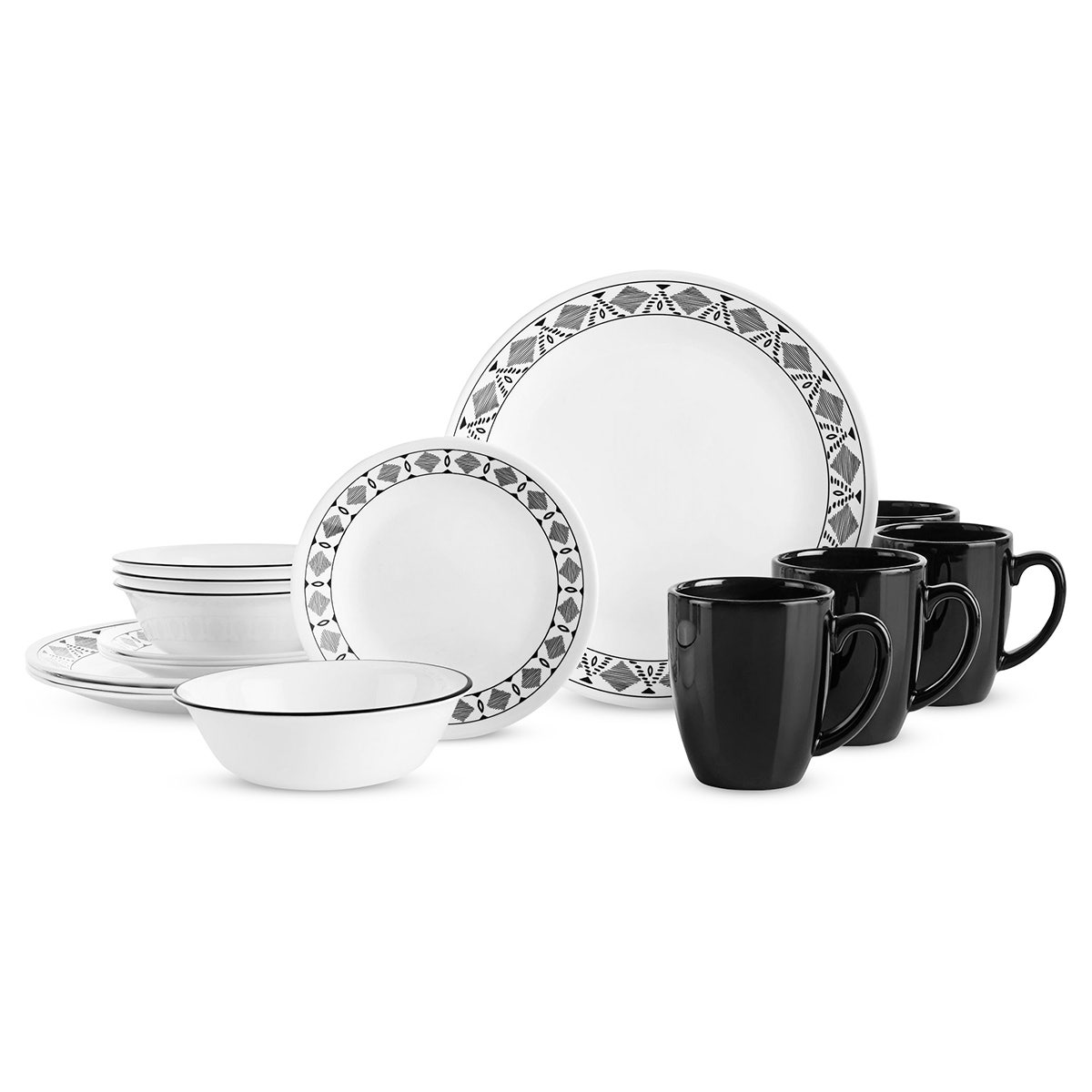 WA34822-Corelle&reg; 16-Piece Dinnerware Set - Cusco