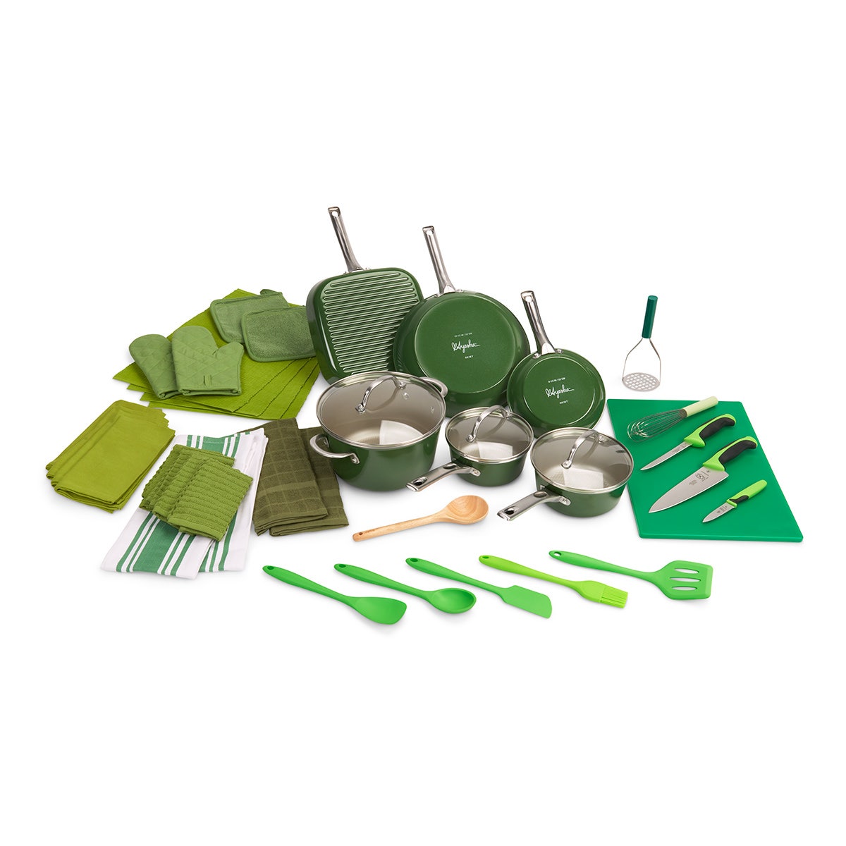 WA35042-Nasco Color-Coded Kitchen Kit - Green
