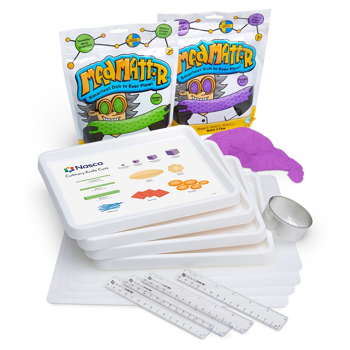 WA35373-Nasco Culinary Knife Cuts Practice Kit